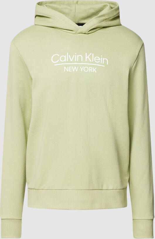 CK Calvin Klein Hoodie met logoprint model 'NEW YORK'