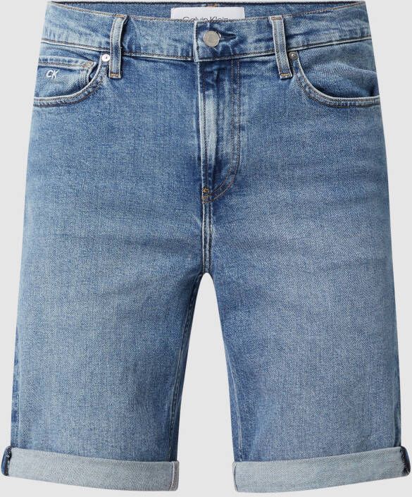CK Calvin Klein Korte slim fit jeans met stretch
