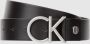 CK Calvin Klein Leren riem met labelapplicatie - Thumbnail 2