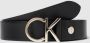 CK Calvin Klein Leren riem met labelapplicatie - Thumbnail 1