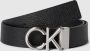 CK Calvin Klein Leren riem met structuurmotief model 'BOMBE' - Thumbnail 1