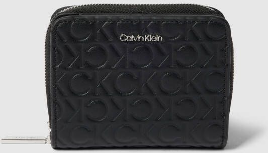 CK Calvin Klein Portemonnee in leerlook