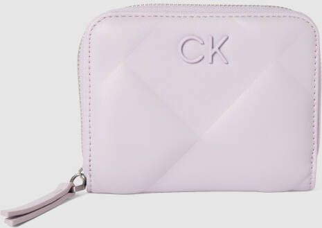 Calvin Klein Paarse Dames Portemonnee met Rfid Bescherming Purple Dames