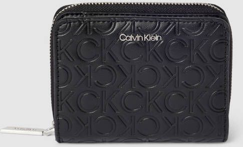 CK Calvin Klein Portemonnee met labeldetails