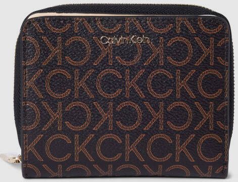 CK Calvin Klein Portemonnee met logomotief RFID-blocking