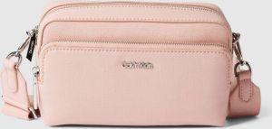 Calvin Klein Crossbody bags Ck Must Camera Bag Large Epi Mono in poeder roze