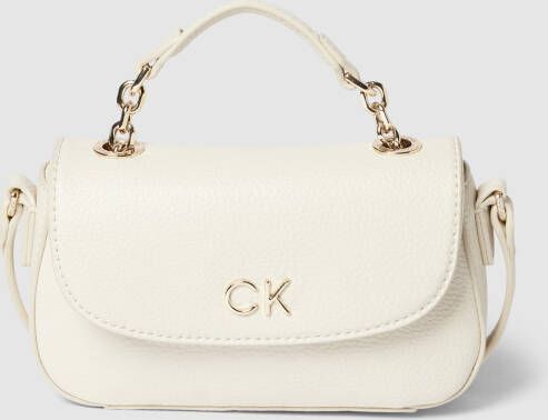 CK Calvin Klein Schoudertas met labelapplicatie model 'RE-LOCK CROSSBODY'