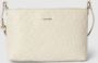 Calvin Klein Beige Polyester Schoudertas met Logo Beige Dames - Thumbnail 1