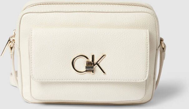 Calvin Klein Crossbody bags Relock Camera Bag With Flap in crème