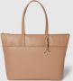 Calvin Klein Beige Polyester Handtas met Schouderhengsels Beige Dames - Thumbnail 1