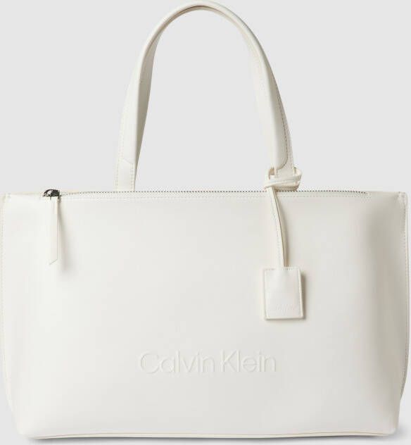 CK Calvin Klein Shopper met labeldetail