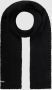 Calvin Klein Zwarte sjaal voor dames met contrastdetails Black Dames - Thumbnail 1