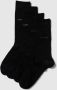 Calvin Klein Assortiment van 4 paar katoenen sokken cadeaubox Black Heren - Thumbnail 2