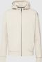 Calvin Klein Comfortabele Beige Katoen-Polyester Hoodie Jas Beige Heren - Thumbnail 1