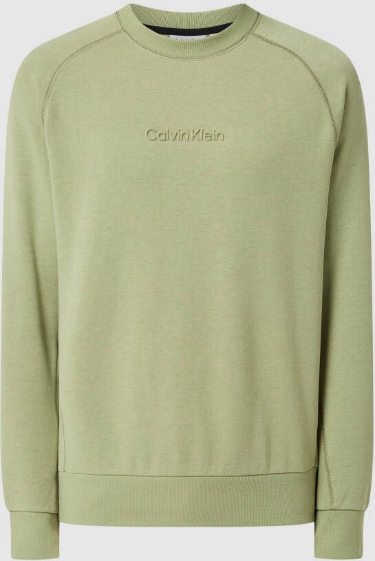 CK Calvin Klein Sweatshirt met logo in 3D-look