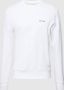 Calvin Klein Heren witte hoodie met micro logo White Heren - Thumbnail 1