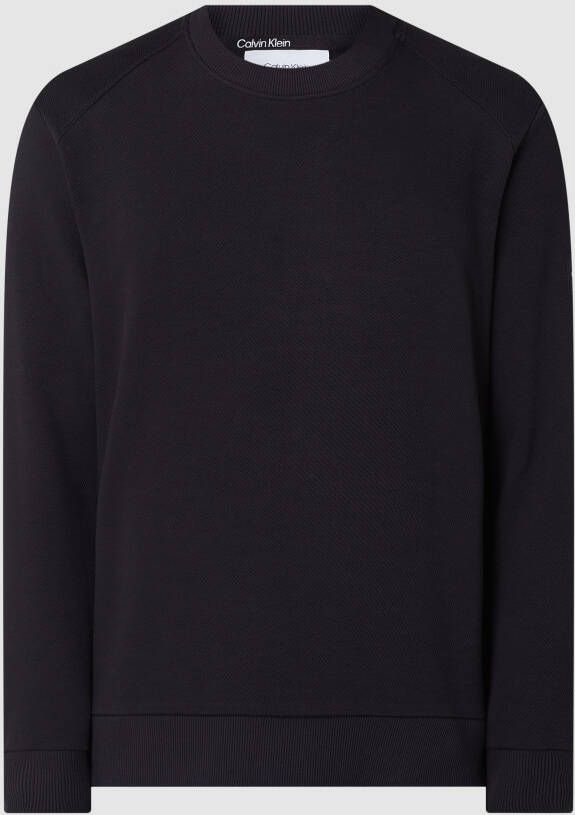 CK Calvin Klein Sweatshirt van twill-jersey