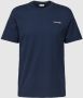 Calvin Klein regular fit T-shirt met biologisch katoen calvin navy - Thumbnail 2