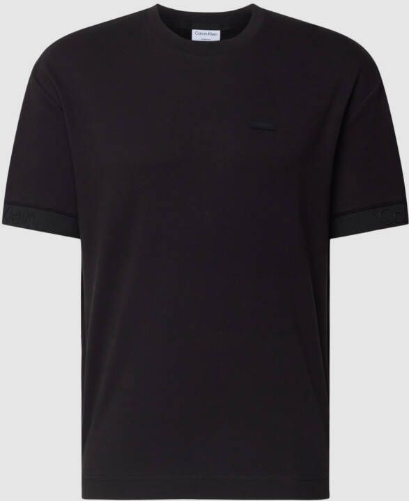 CK Calvin Klein T-shirt met labeldetails