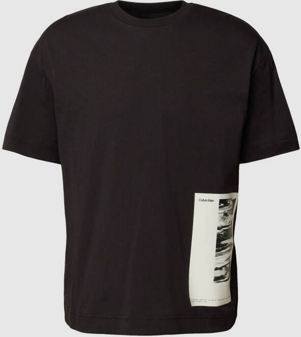 CK Calvin Klein T-shirt met motiefprint