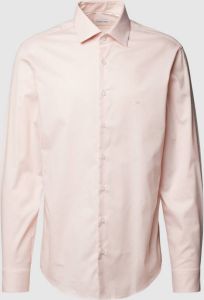 CK Calvin Klein Zakelijk overhemd met labelstitching model 'TONALDOBBY'