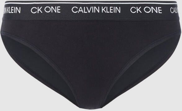 Calvin Klein Bikinibroekje CK ONE COTTON met logoband en geweven logo