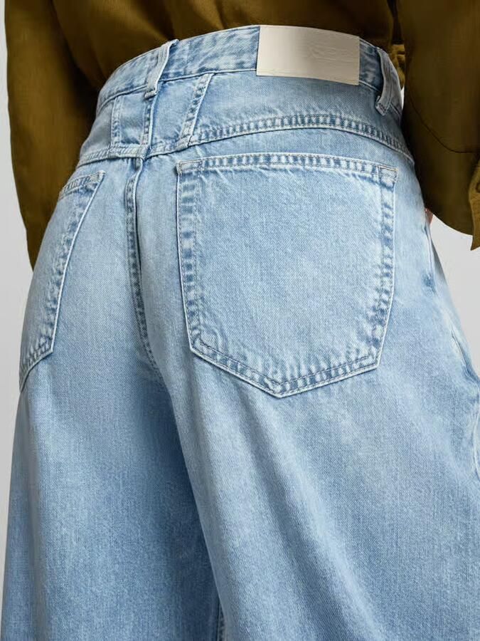 Closed barrel fit jeans met labeldetail model 'JAZZIE' - Foto 2