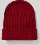 Closed Beanie met labeldetail