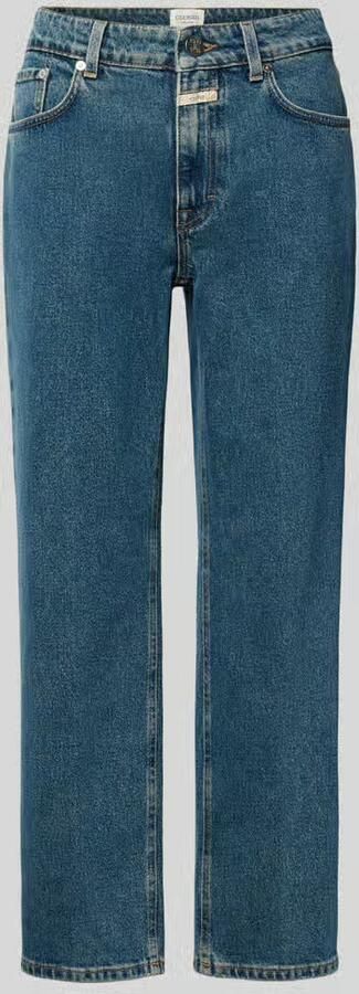 Closed Cropped jeans met labeldetail model 'MILO'