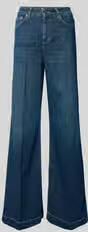 Closed Flared fit jeans met logopatch