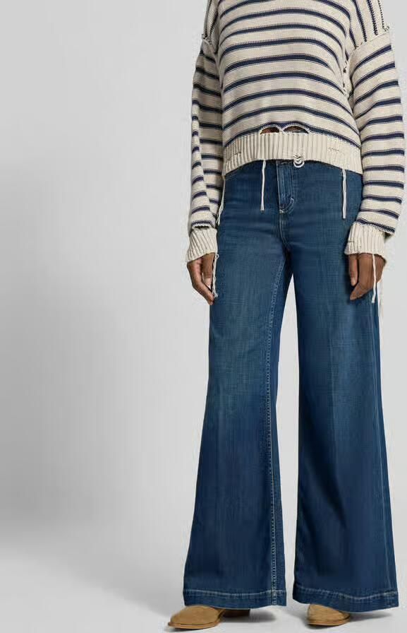 Closed Flared fit jeans met logopatch - Foto 2