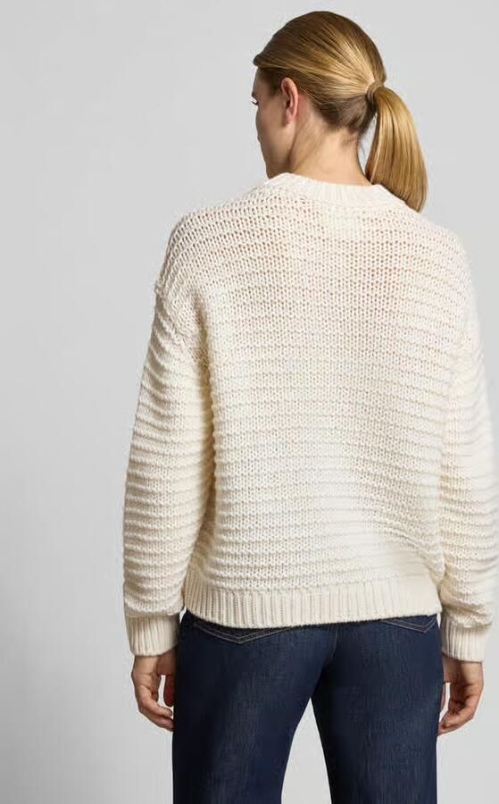 Closed Gebreide pullover van wol met ronde hals - Foto 2