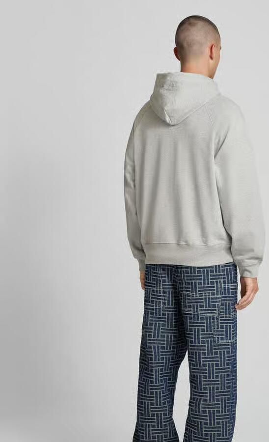 Closed hoodie met kangoeroezak - Foto 3