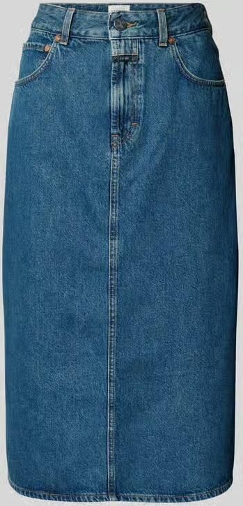Closed Jeansrok in 5-pocketmodel - Foto 2