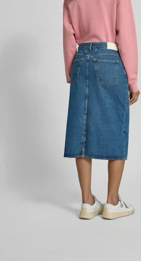 Closed Jeansrok in 5-pocketmodel - Foto 3