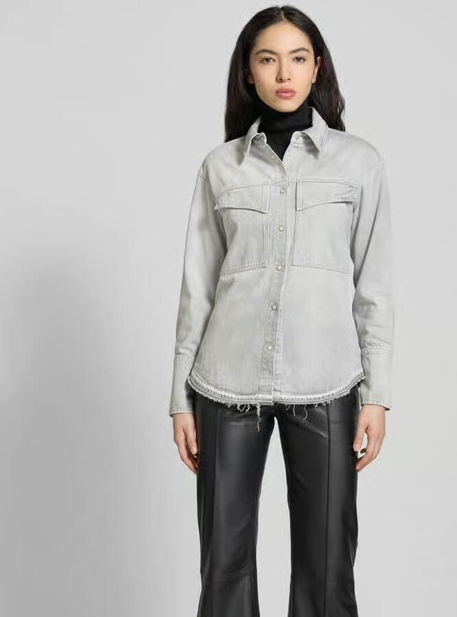 Closed Overhemdblouse in denimlook - Foto 2