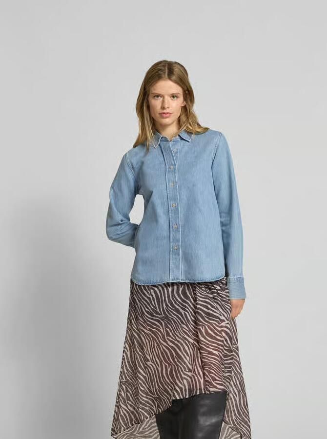 Closed Overhemdblouse in denimlook - Foto 2
