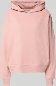 Closed oversized hoodie van katoen