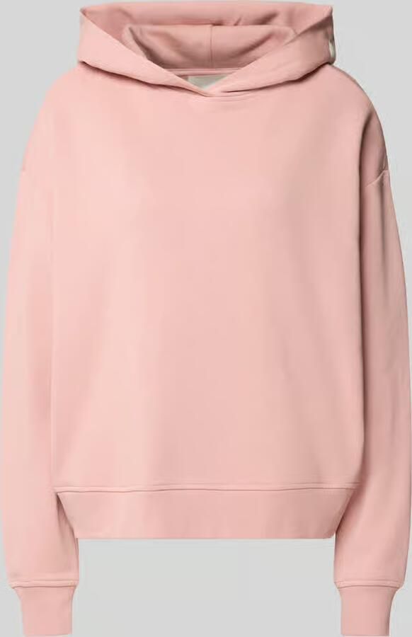 Closed oversized hoodie van katoen