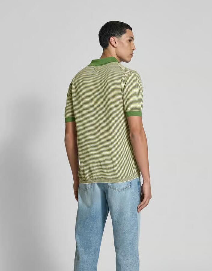 Closed Poloshirt met korte knoopsluiting - Foto 3