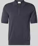 Closed Poloshirt met korte ritssluiting