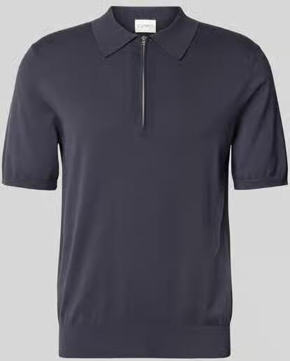 Closed Poloshirt met korte ritssluiting - Foto 2