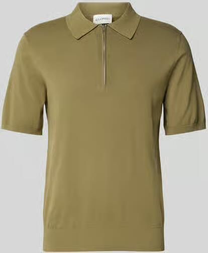 Closed Poloshirt met korte ritssluiting - Foto 2