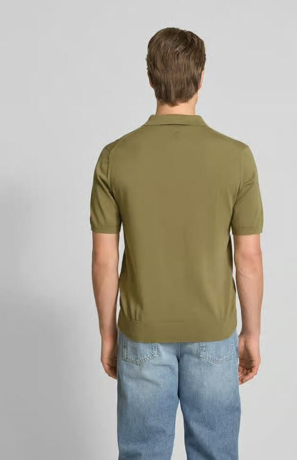 Closed Poloshirt met korte ritssluiting
