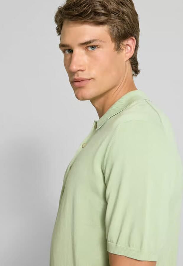 Closed Poloshirt met ribboorden