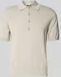 Closed Poloshirt met ribboorden