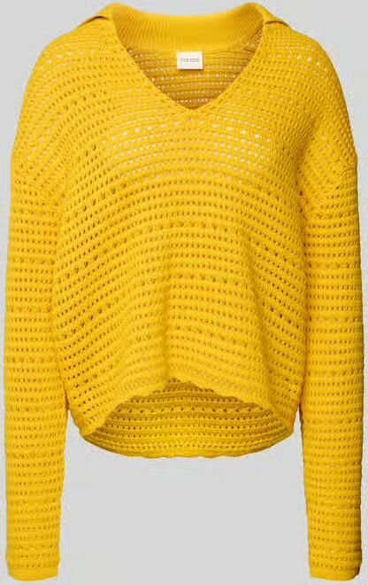 Closed Pullover met broderie anglaise - Foto 2