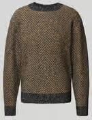 Closed Pullover met geribde boorden