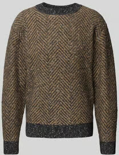 Closed Pullover met geribde boorden - Foto 2