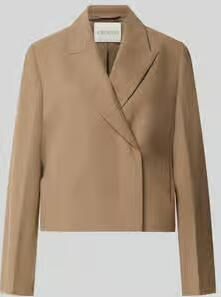 Closed regular fit blazer met reverskraag